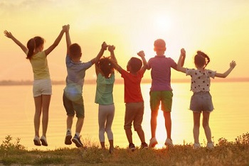 Charity for needy families in difficult life situations on International Children's Day, June 1